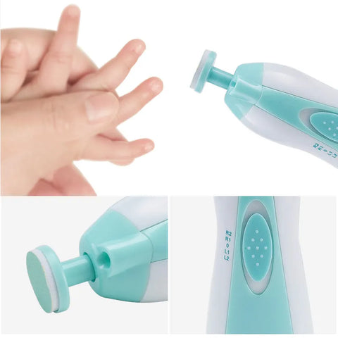 SilentGlow Baby Nail Trimmer & Polisher
