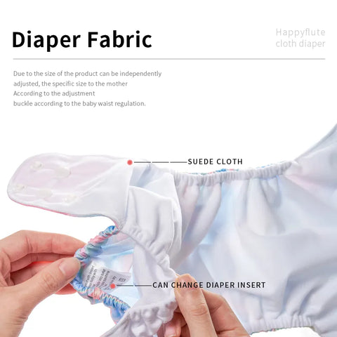 TrendyTots Reusable Cloth Diaper Set