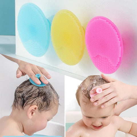 SoothingScalp Silicone Shampoo Brush for Babies