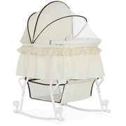 DreamyLacy 2-in-1 Portable Bassinet & Cradle