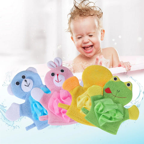 BubbleBuddies Baby Bath Gloves