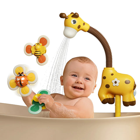 GiraffeGleam Water Play Set