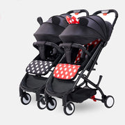 FlexiFold Twin Baby Stroller